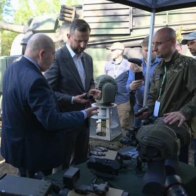 Conference and Demonstration of Unmanned Weapons Systems – 1st Warsaw Armoured Brigade, Wesoła, 24–25 April 2025