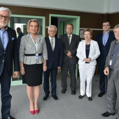 Visit of senator Anders