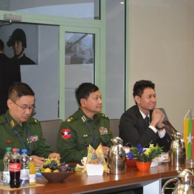 Delegation of MOD of Myanmar