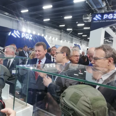 PCO during first day of the International Defense Industry Exhibition