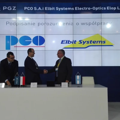 Teaming Agreement between PCO S.A. and Elbit Systems ISTAR Division
