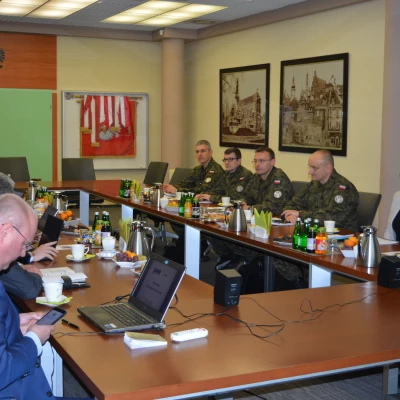 Visit of the Arms Policy Department's delegation