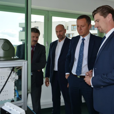 Visit of minister Tomasz Zdzikot