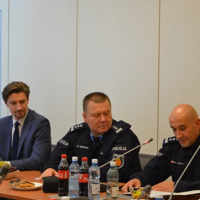 Visit of Polish Police Headquarters