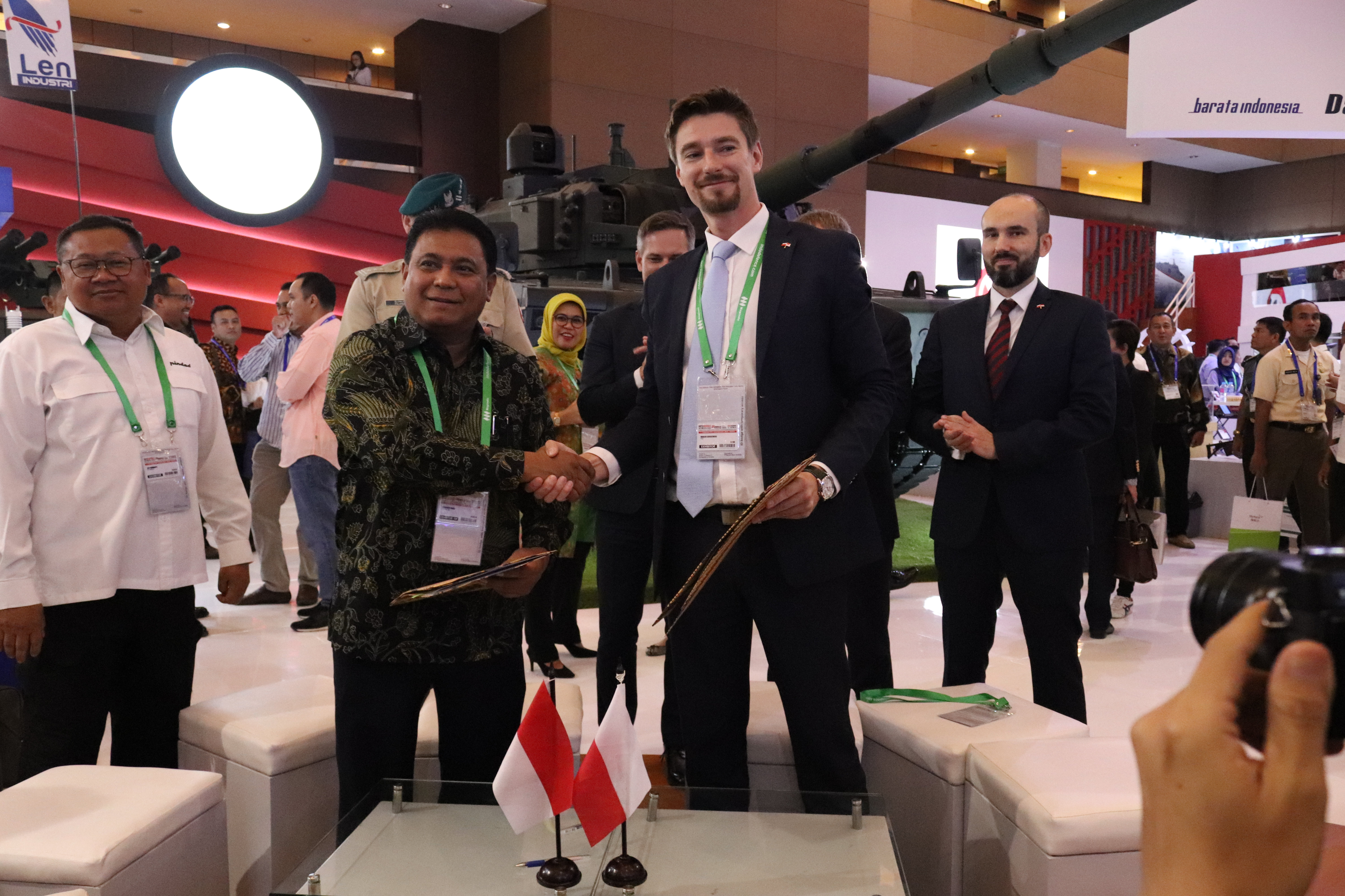 PCO S.A. signed a memorandum of understanding with Pindad (Persero) company