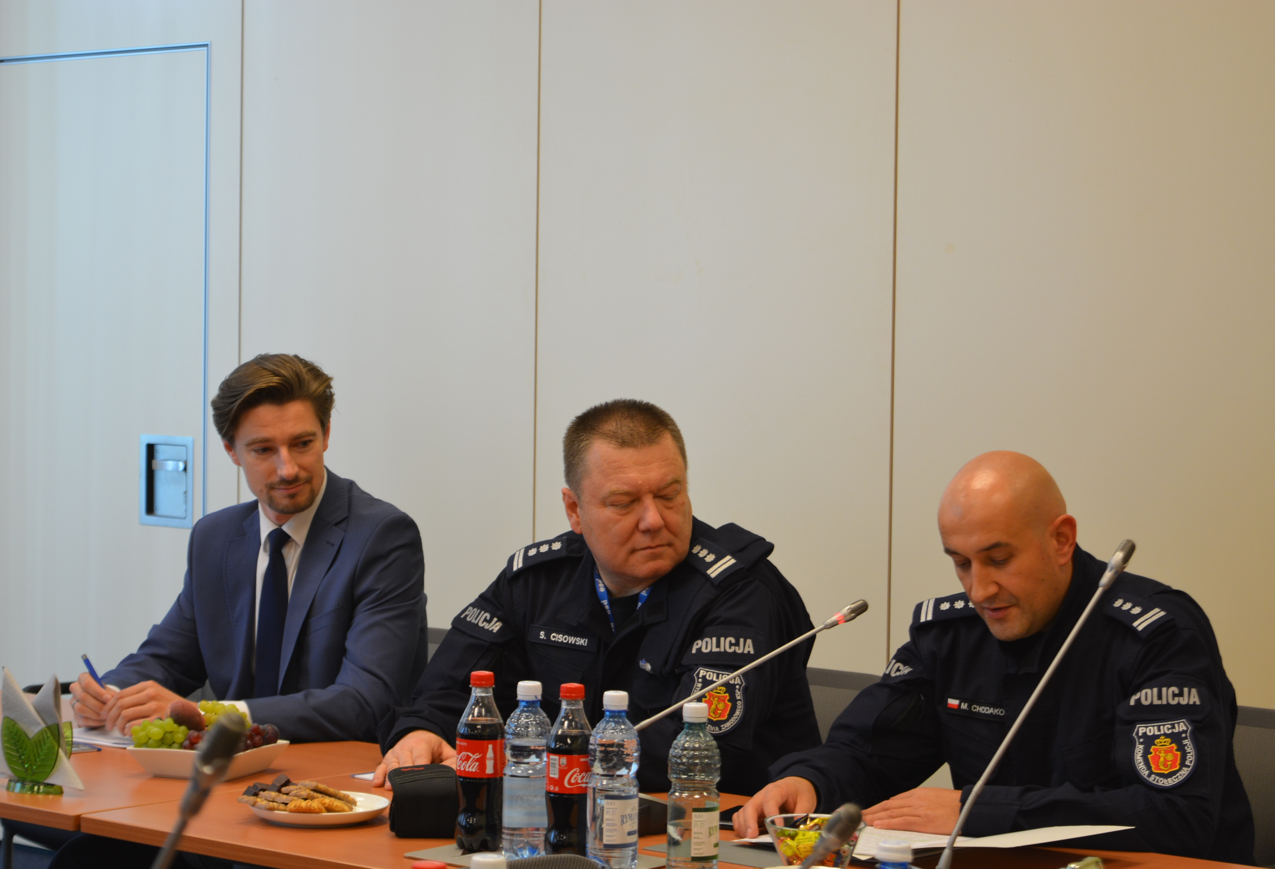Visit of Polish Police Headquarters