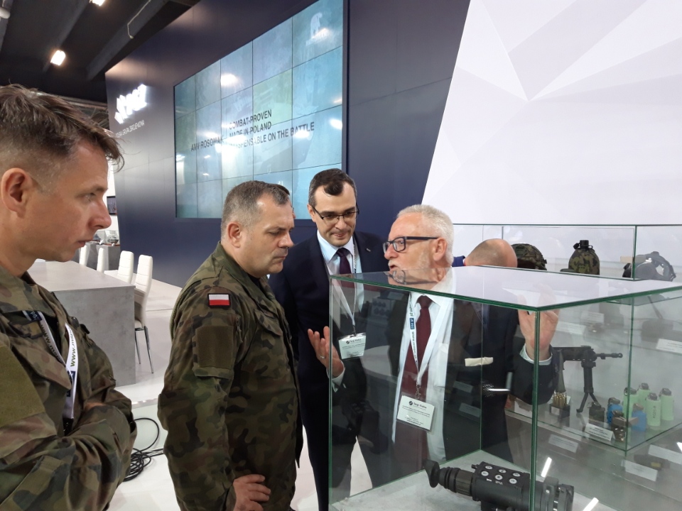 PCO during the International Defence Industry Exhibition