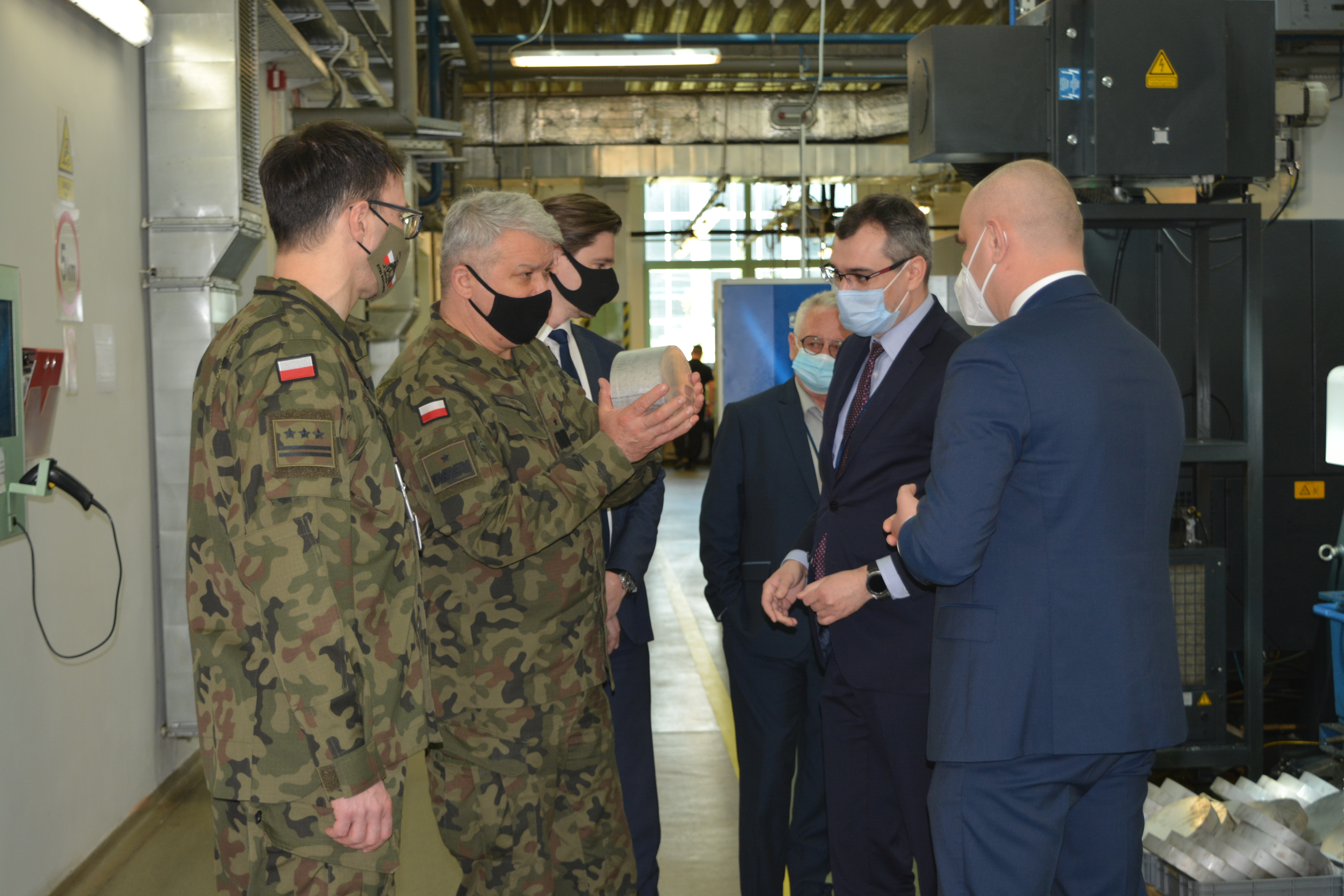 Visit of the Chief of the Armament Inspectorate